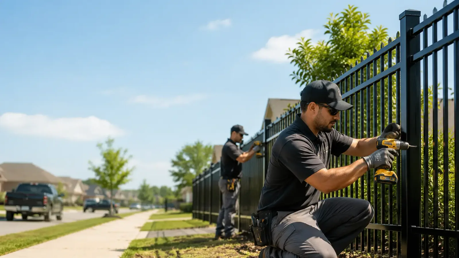Metal Fence Installation in Mount Pleasant, AR